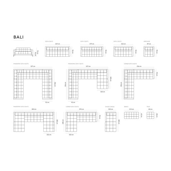 Ķieģeļu sarkans kāju soliņš Bali – Cosmopolitan Design-image-4