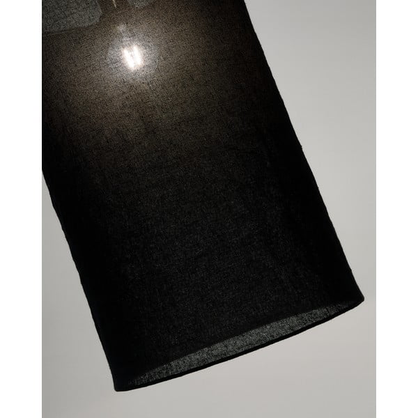 Melns abažūrs ø 40 cm Mariela – Kave Home-image-4