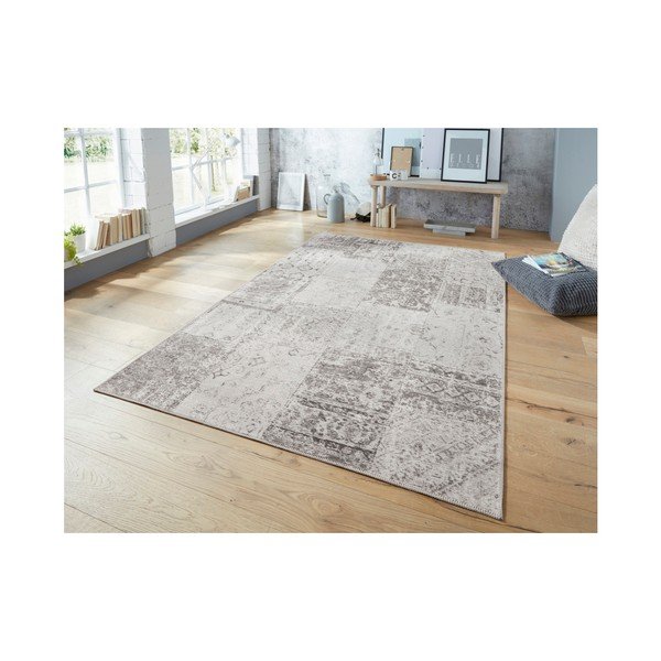 Pelēks un krēmkrāsas paklājs Elle Decor Pleasure Denain, 80 x 150 cm-image-4