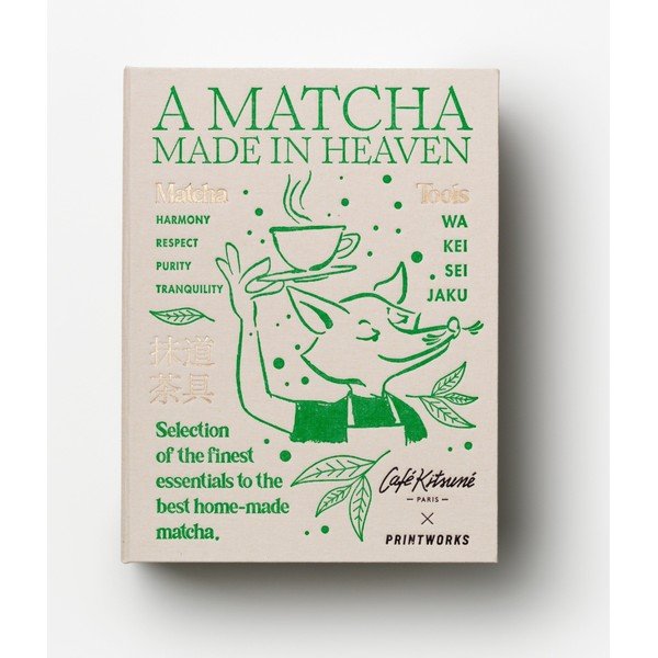 Mačas komplekts Matcha Tools Cafe Kitsuné x Printworks – Printworks