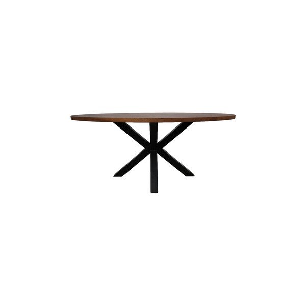 Ovalas formas galda virsma no mango koka, HMS kolekcija, 180 x 100 cm-image-1