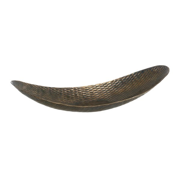 Metāla dekoratīva paplāte 48x16 cm Bronze – Ixia