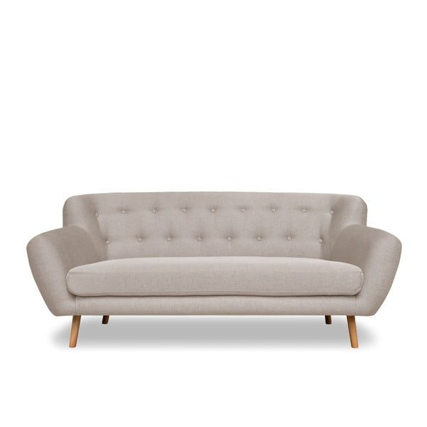 Pelēki bēšs dīvāns Cosmopolitan Design London, 192 cm