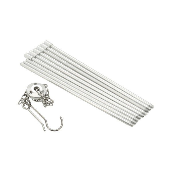 Salokāms alumīnija statīvs Cattara kamīnam, augstums 86 cm-image-2