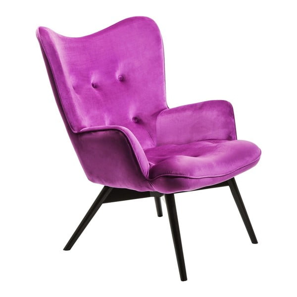 Violets atzveltnes krēsls Kare Design Vicky