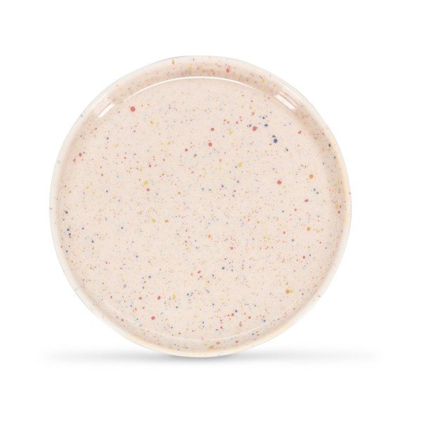 Bēšs deserta porcelāna šķīvis ø 20,5 cm Fika – ONA