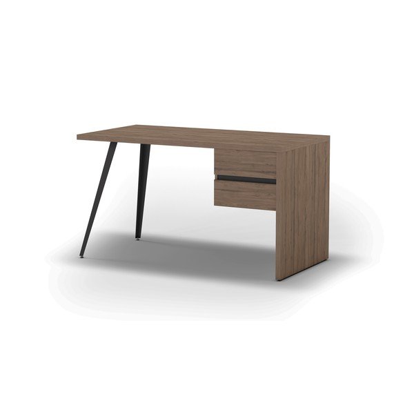 Darba galds ar riekstkoka imitāciju 69x136 cm Rio2 – Marckeric-image-3