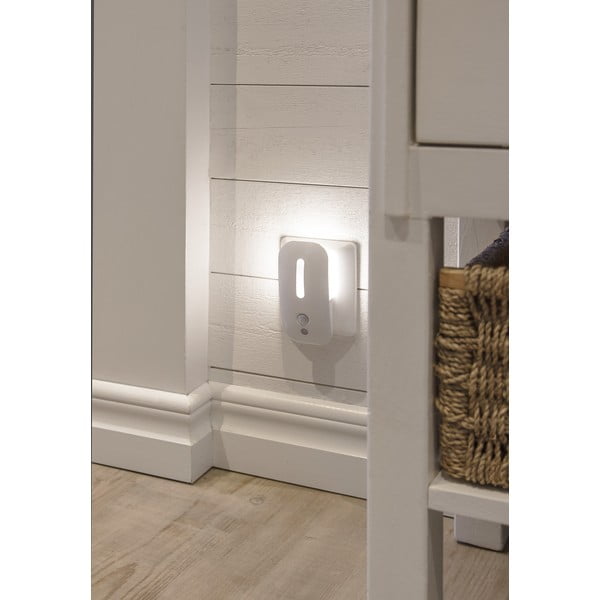 Balta LED nakts gaisma ar kustības sensoru – Star Trading-image-4