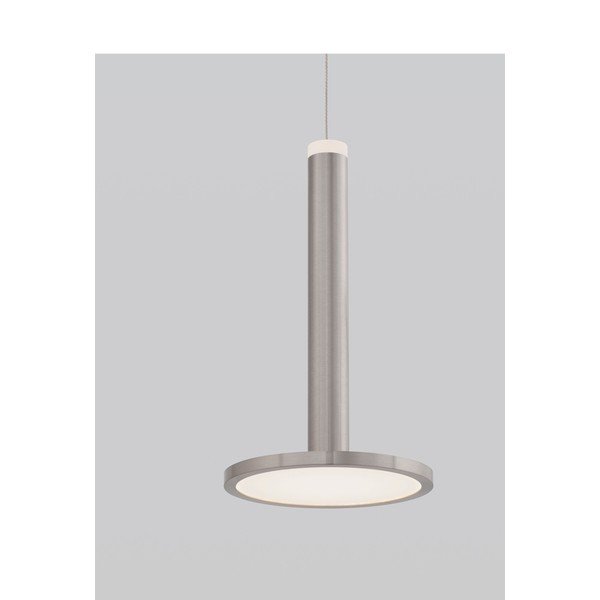 Matētas sudraba krāsas metāla LED piekaramā lampa ø 15 cm Palencia – Nova Luce-image-1