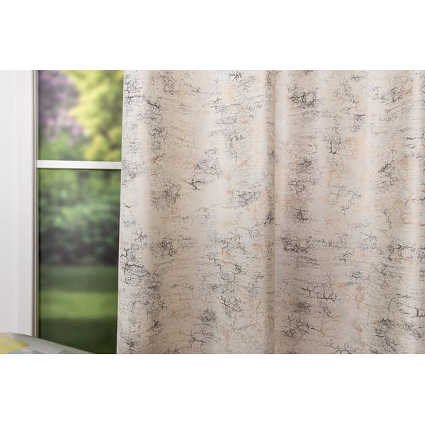 Krēmkrāsas aizkars 140x260 cm Lhasa – Mendola Fabrics-image-3