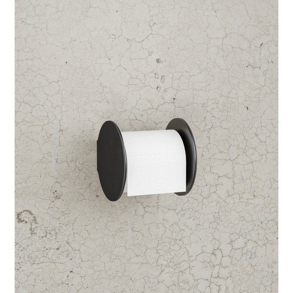 Melns sienas tualetes papīra turētājs Nupo – LIND DNA-image-1