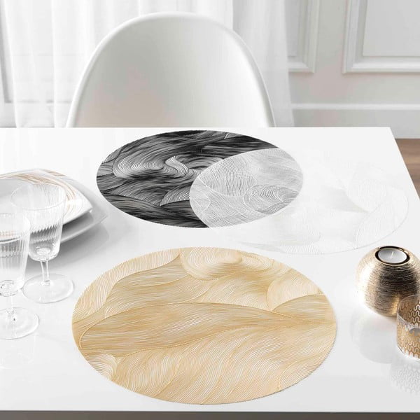 Plastmasas galda paliktnis ø 38 cm Celeste – douceur d'intérieur-image-1