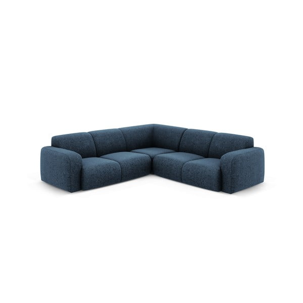 Tumši zils stūra dīvāns (ar maināmu stūri/L veida) Molino – Micadoni Home-image-2