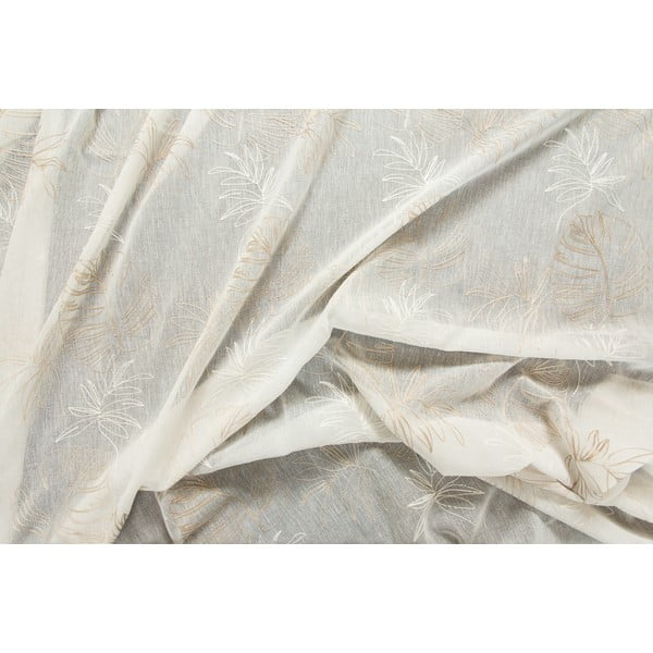 Bēšs dienas aizkars 140x260 cm Cybele – Mendola Fabrics-image-1
