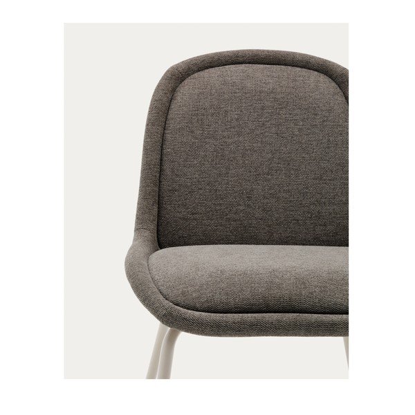 Pelēkbēšs pusdienu krēsls Aimin – Kave Home-image-4