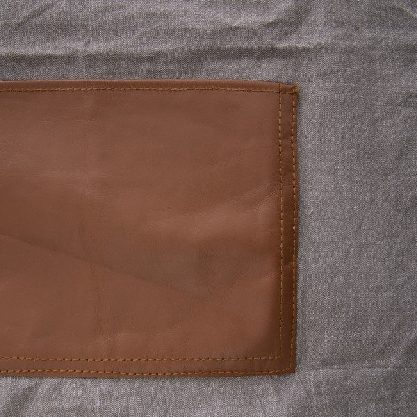Kokvilnas/ādas priekšauts Denim – Orion-image-4