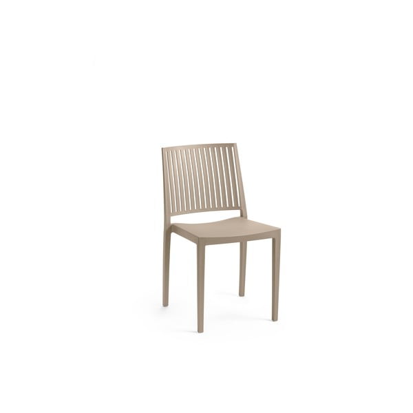 Smilškrāsas plastmasas dārza krēsls Bars – Rojaplast