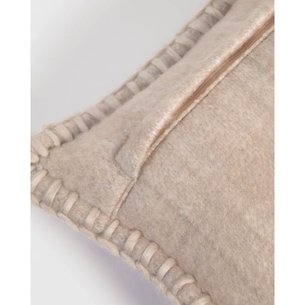 Spilvendrāna no vilnas maisījuma 30x50 cm Augustina – Kave Home-image-2