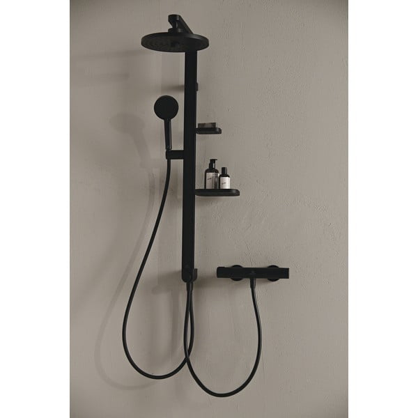 Matēti melns metāla dušas komplekts 110 cm ALU+ – Ideal Standard-image-1