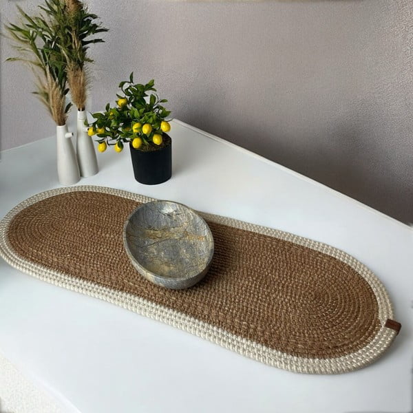Džutas galda celiņš 35x100 cm Wicker – Mila Home Luxury-image-1