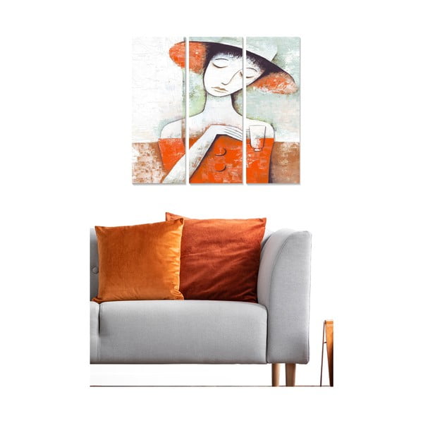 Gleznas (3 gab.) 20x50 cm – Wallity-image-1