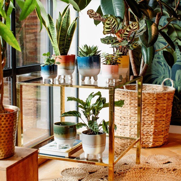 Pelēks puķu pods Sass & Belle Bohemian Home Mojave, ø 11,7 cm-image-1