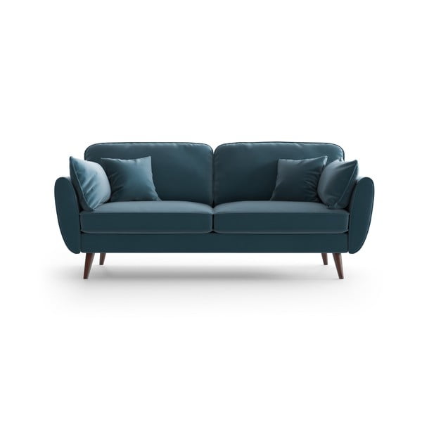 Zils samta dīvāns My Pop Design Auteuil