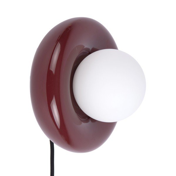 Bordo keramikas sienas lampa ar vadu Catania Ring – Leitmotiv