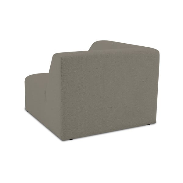 Gaiši brūns modulārais dīvāns no buklē auduma (ar maināmu stūri) Roxy – Scandic-image-2