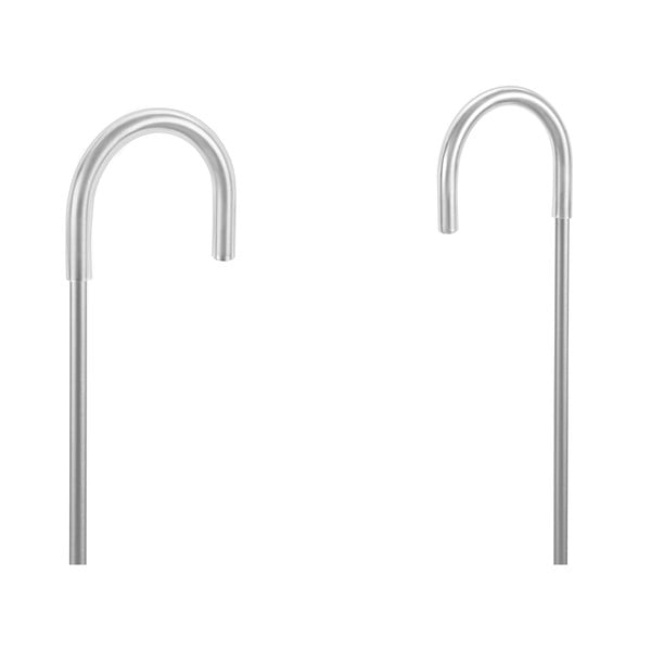 Vannas istabas piekaramais plaukts no nerūsējošā tērauda sudraba krāsā Origin – Metaltex-image-3