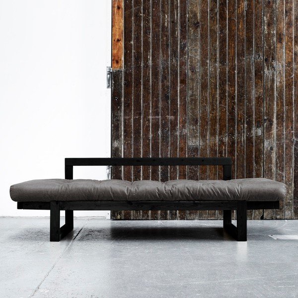 Dīvāns Karup Vintage Edge Black/Black-image-1