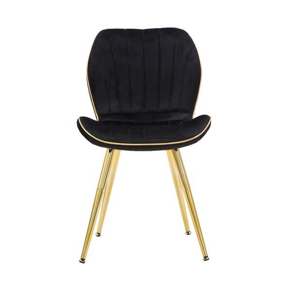 2 melnu ēdamistabas krēslu komplekts Mauro Ferretti Paris-image-2