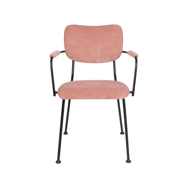 Gaiši rozā pusdienu krēsli (2 gab.) Benson – Zuiver