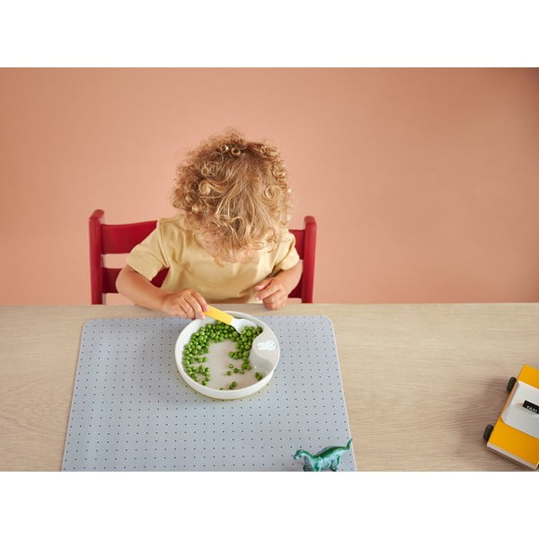 Baltas/gaiši zaļas plastmasas karotes bērniem (2 gab.) Little farm – Mepal-image-4