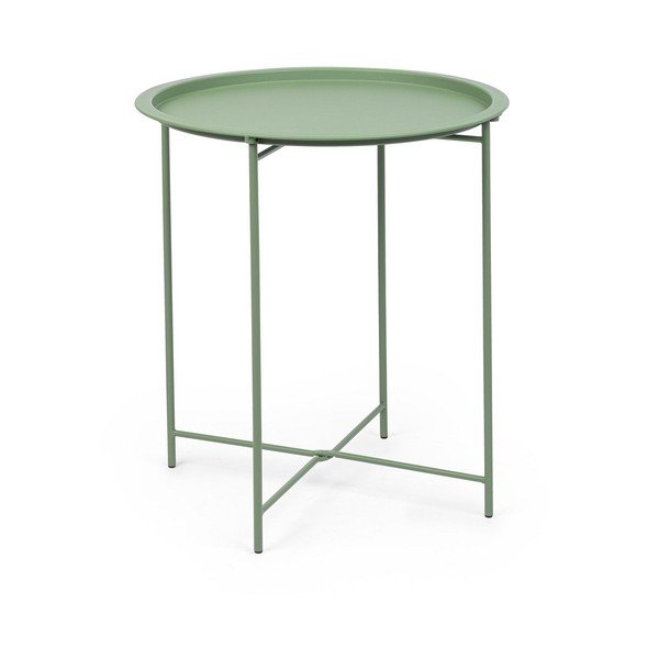 Tērauda apaļš dārza galdiņš ø 46 cm Austin – Bizzotto