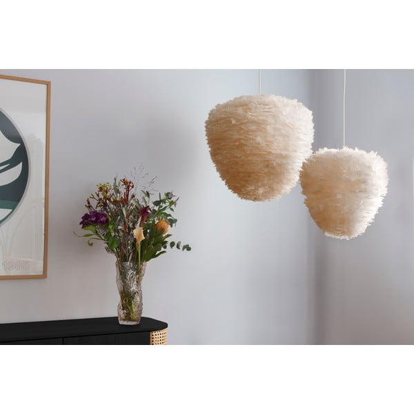 Gaiši brūns abažūrs ø 40 cm Eos Evia Medium – UMAGE-image-1