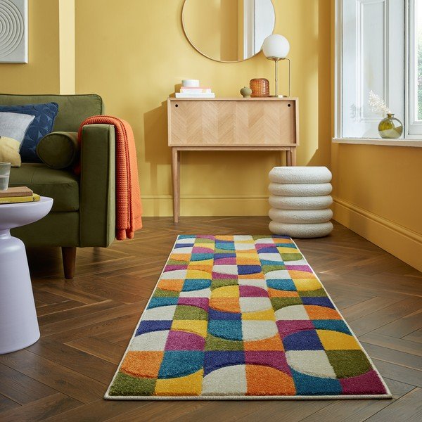 Ar rokām darināts celiņa paklājs 66x230 cm Chacha – Flair Rugs-image-1