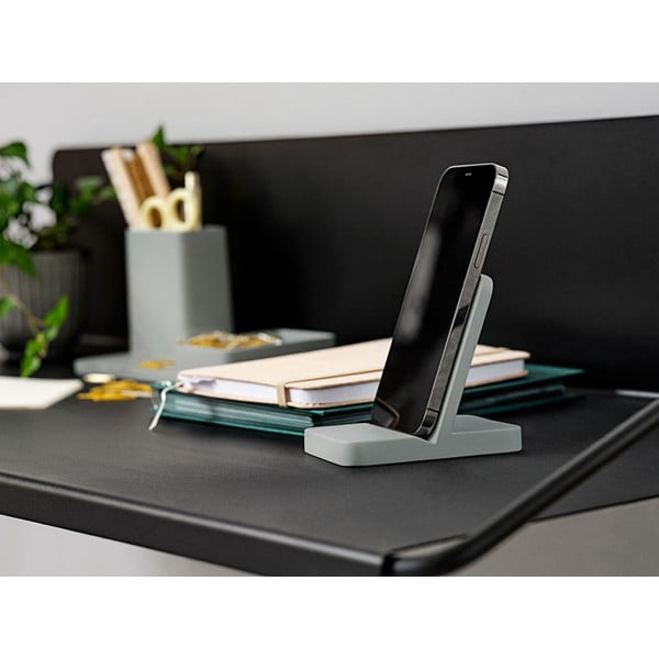 Mobilā tālruņa statīvs no cementa Pebble – Zone-image-1