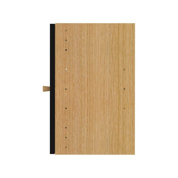 Melna moduļu plauktu sistēma ar durvīm 33x43,5 cm Z Cube – Tenzo-image-3