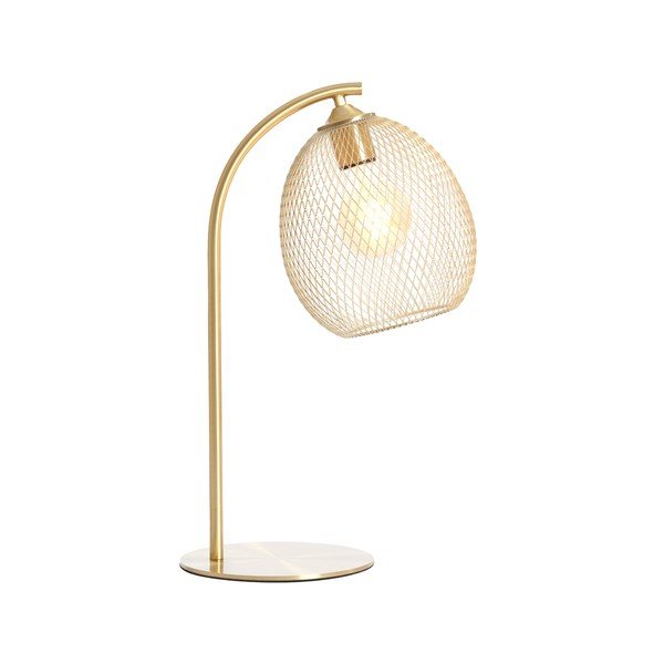 Zelta krāsas galda lampa (augstums 50 cm) Moroc – Light & Living-image-4