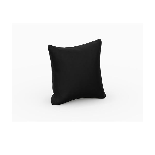 Melns samta spilvens modulārajam dīvānam Rome Velvet – Cosmopolitan Design -image-1