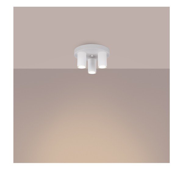 Balta griestu lampa Castro – Sollux-image-1