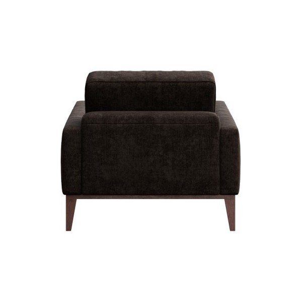 Tumši brūns krēsls MESONICA Musso Tufted-image-2