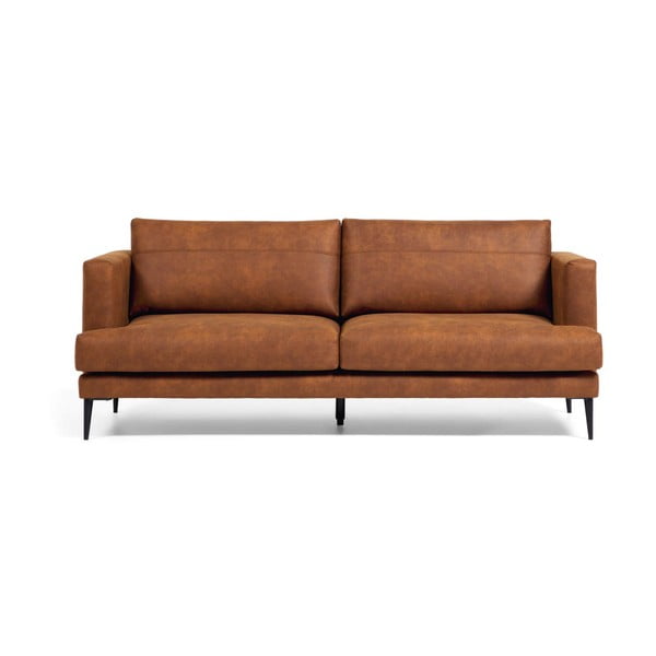 Konjakbrūns dīvāns 183 cm Tanya – Kave Home