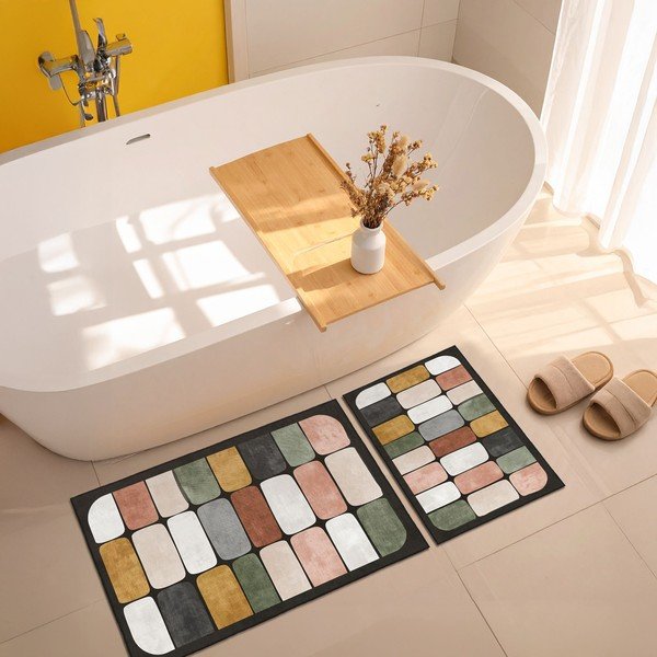 Vannas istabas paklājiņi (2 gab.) 60x100 cm – Foutastic-image-2