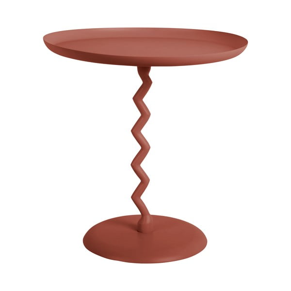 Metāla apaļš sānu galdiņš ø 40 cm Zig Zag – Leitmotiv