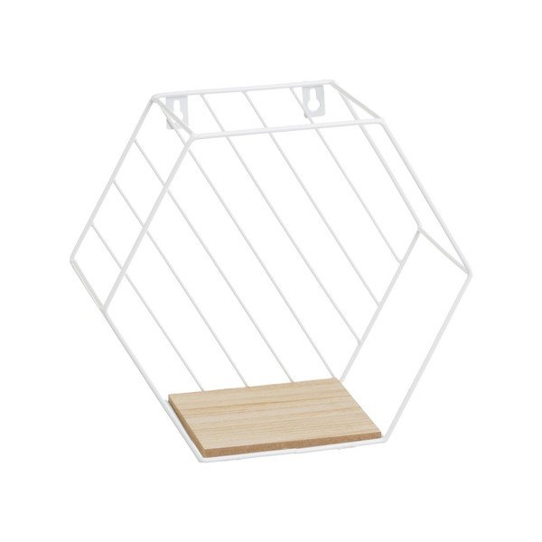 Balti/dabīga toņa sienas plaukti (3 gab.) 31 cm – Casa Selección-image-4