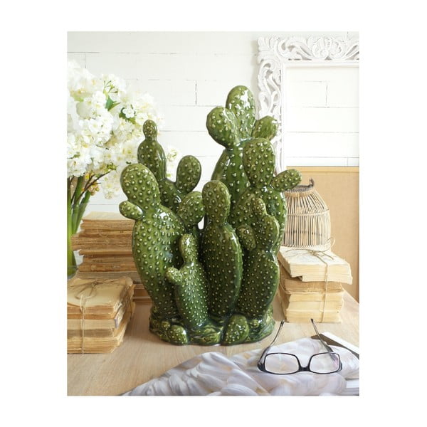 Zaļa keramikas apdare Orchid Milano Arizona Cactus, augstums 47 cm