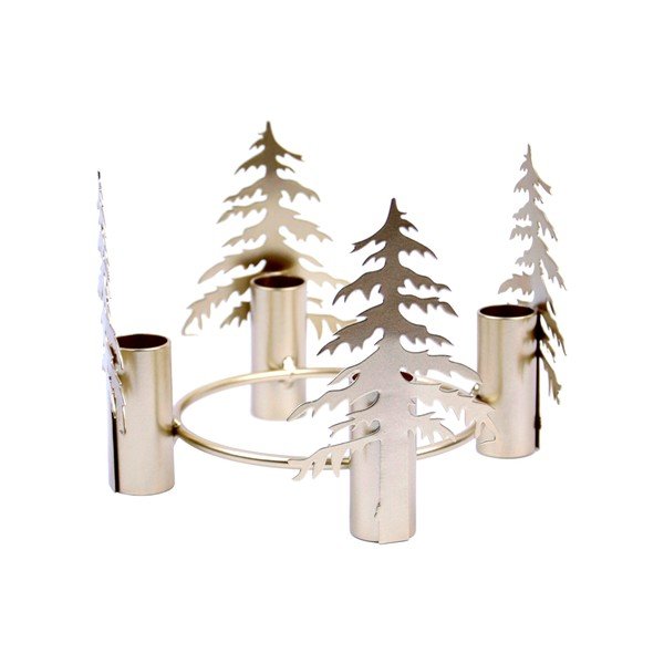 Metāla adventes svečturis Trees – Ego Dekor
