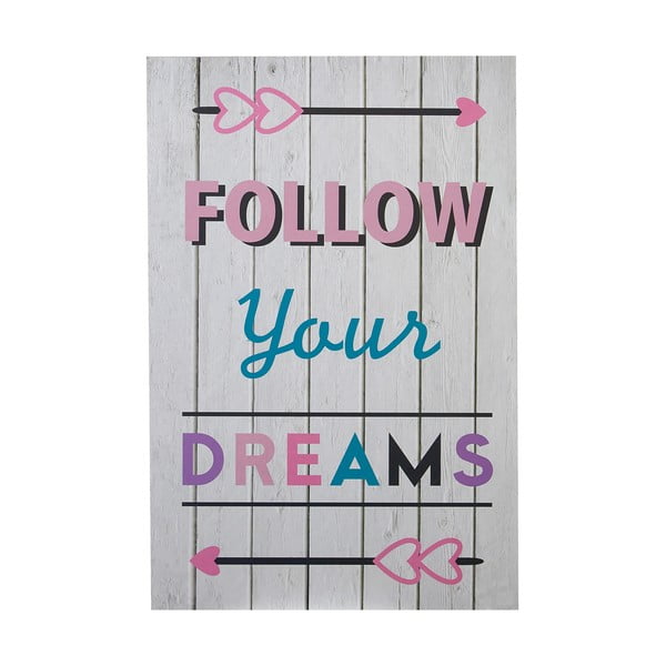 Bērnu plakāts 30x45 cm Follow Your Dreams – Premier Housewares